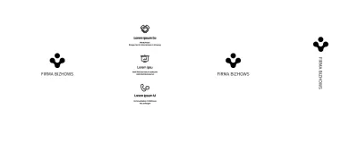 Bewerben Sie das Logo Ihres Unternehmens in einem einfachen Stil