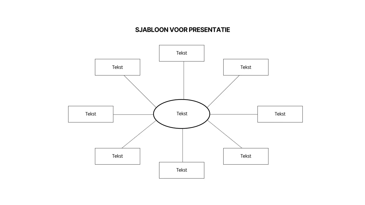 Eenvoudige zwarte vormen