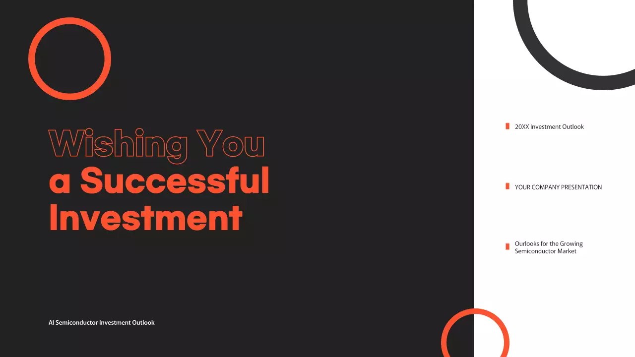 Presentasi Laporan Investasi Modern Hitam