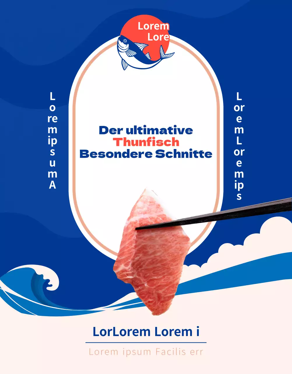 Rabatt auf das Sashimi-Spezialitäten-Set mit blauem Thunfisch