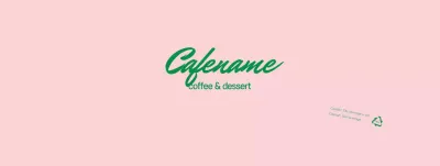 Pink Green Neat English lettering