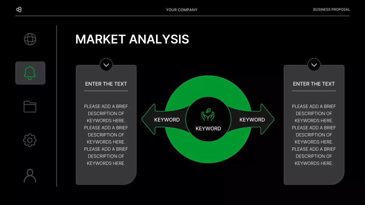 Black Modern Business Proposal Document Presentation