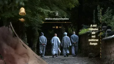 Miniatura con fondo verde oscuro bosque calmante foto