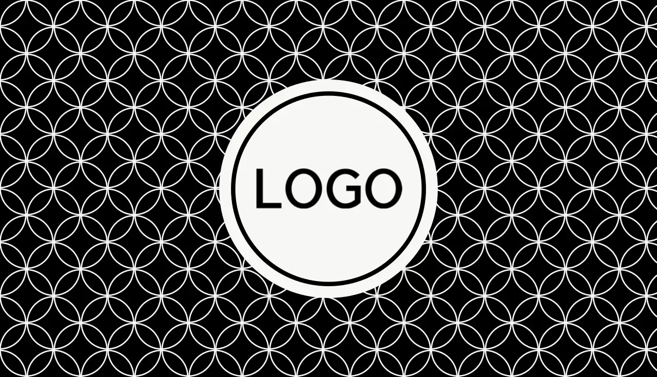 黒 モダン ビジネス 名刺