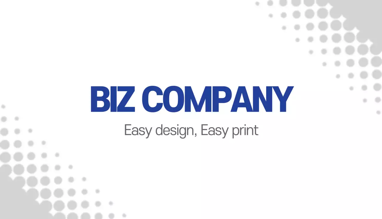 白 シンプル ビジネス 名刺