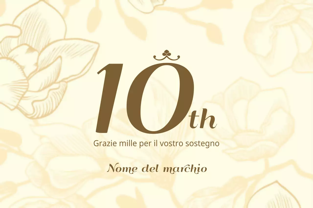 10° anniversario