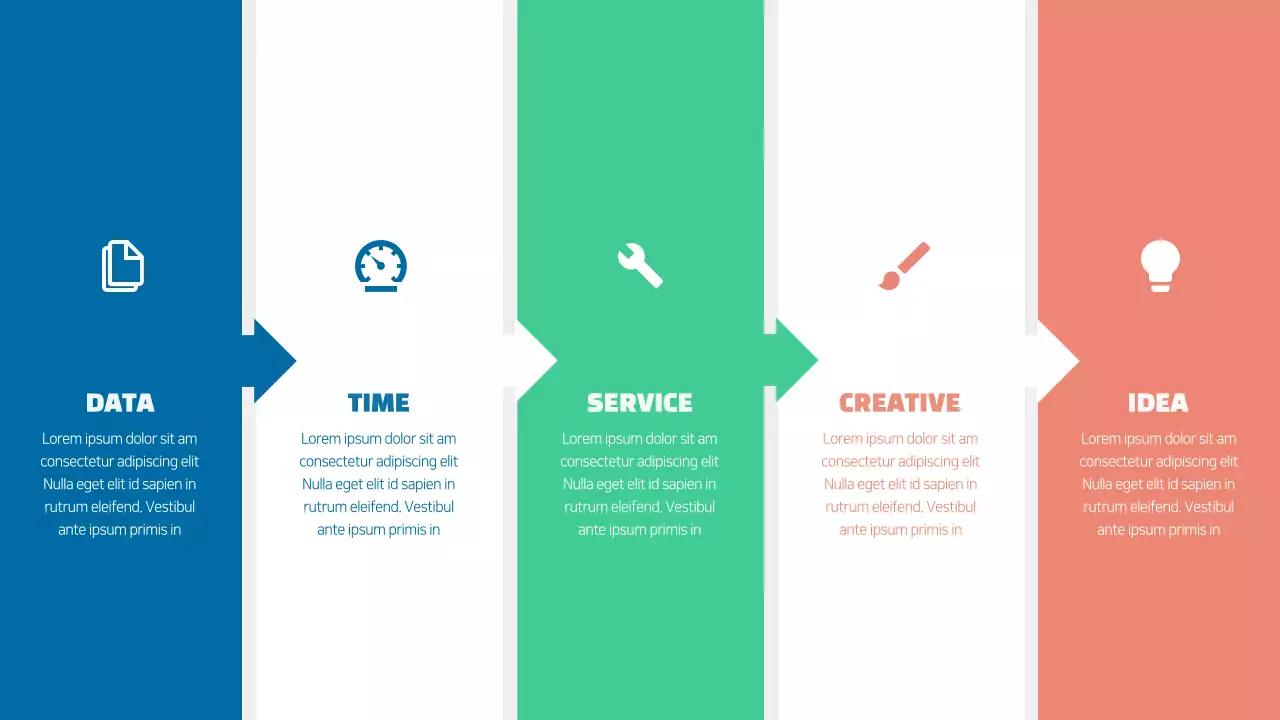 Colorful Modern Business Plan Infographic