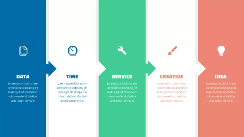 Colorful Modern Business Plan Infographic