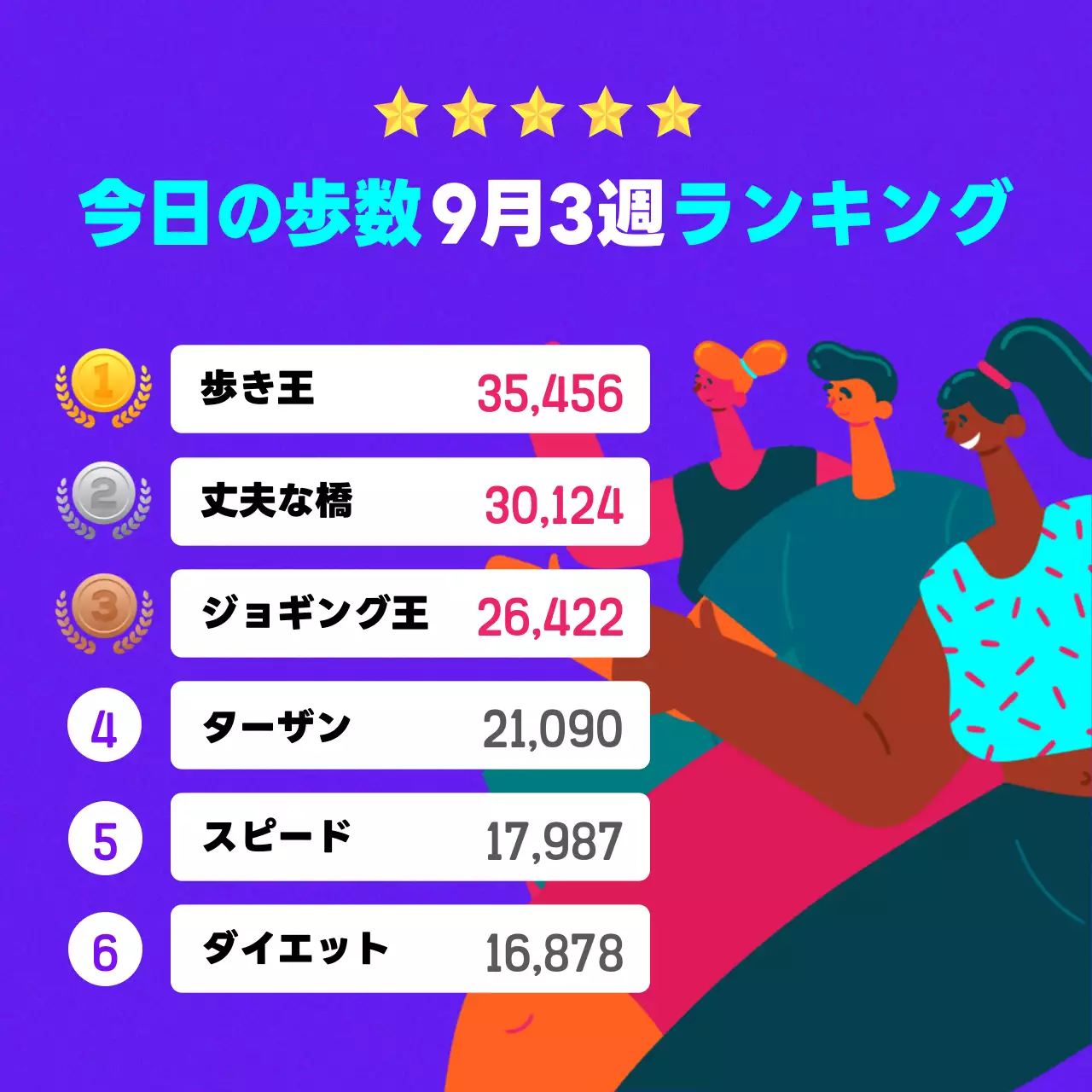 紫 ポップ 健康 チラシ Instagram投稿