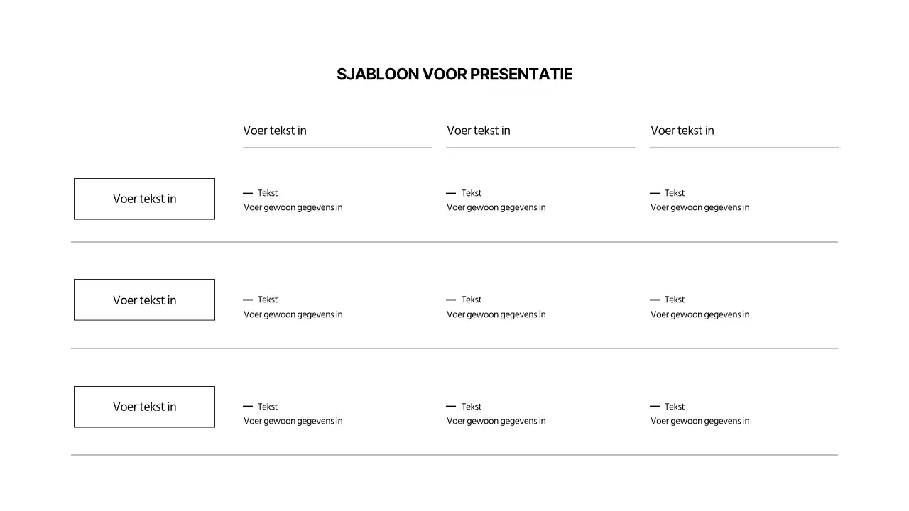 Eenvoudige zwarte vormen