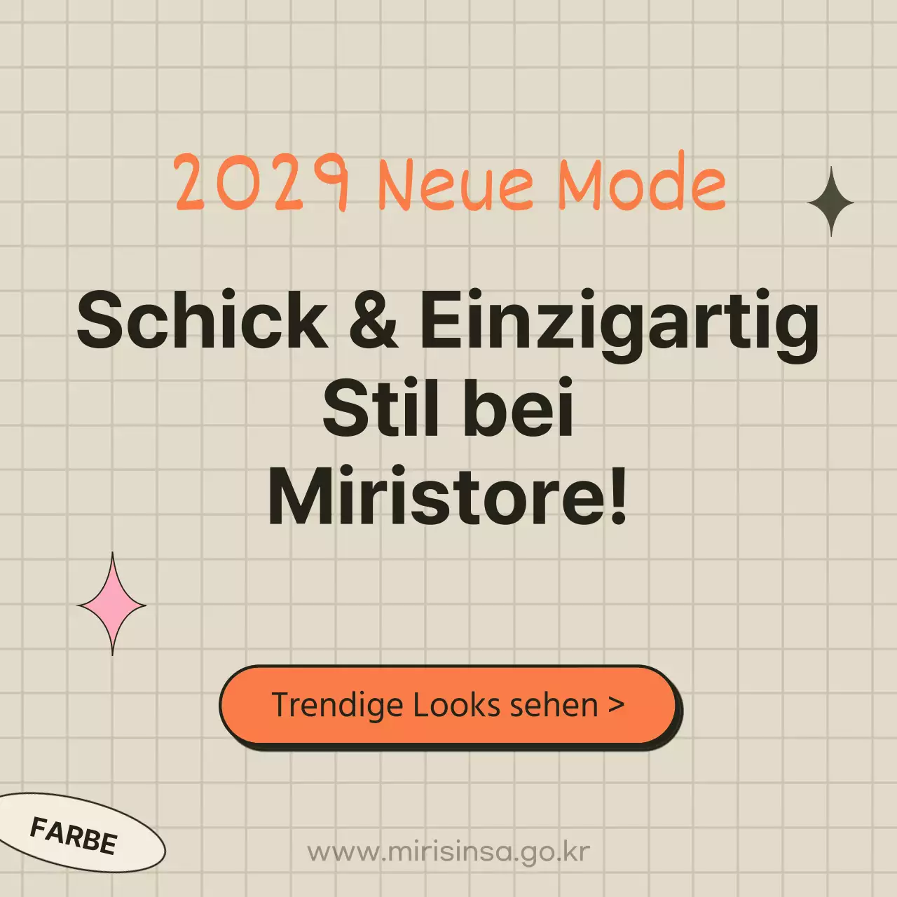 Der psychologische Test von orangefarbenen und beigen T-Shirts