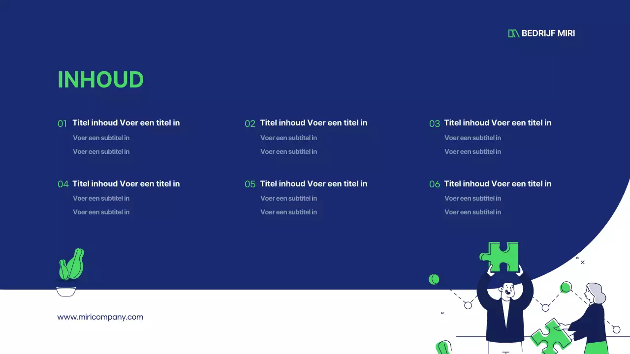 Schoon zakelijk illustratieverslag in marine