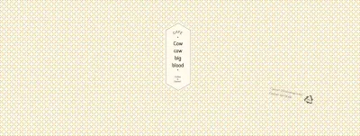 Yellow checkered cafe