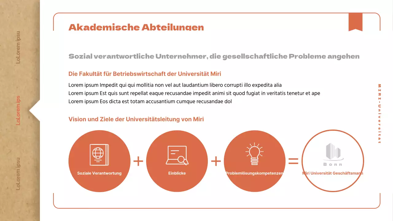 Ein einfacher Leitfaden für Studienanfänger mit einem klassischen beigen Buchkonzept