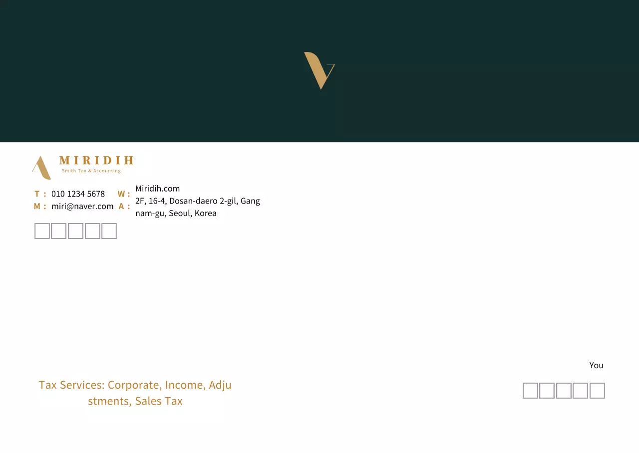 logo teal gelap akuntansi pajak bisnis yang bersih