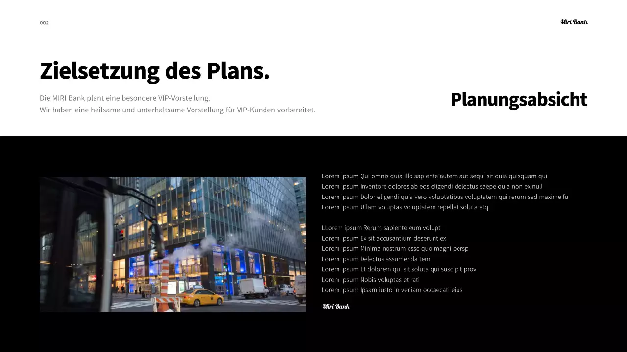 Eine einfache schwarz-weiße Festival-Setlist