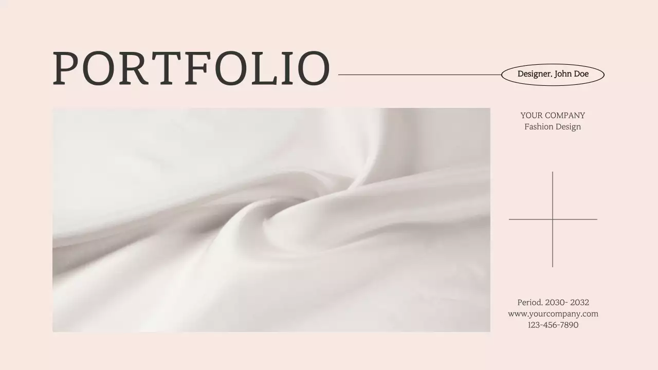 Beige Minimal Fashion Portfolio Presentation