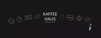 Schwarzer einfacher Cafe-Tassenhalter