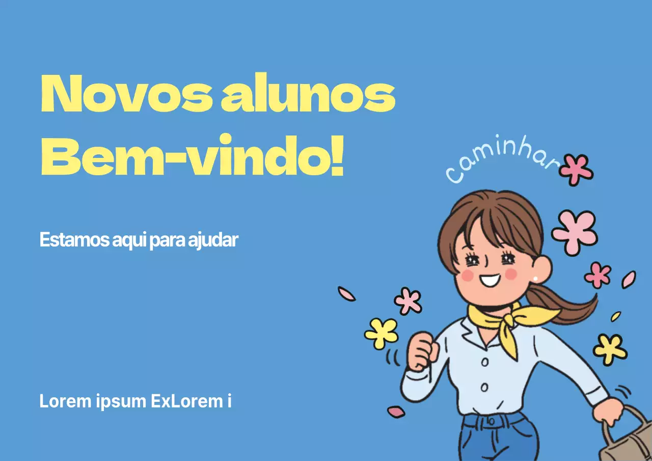 Recrutamento de novos alunos