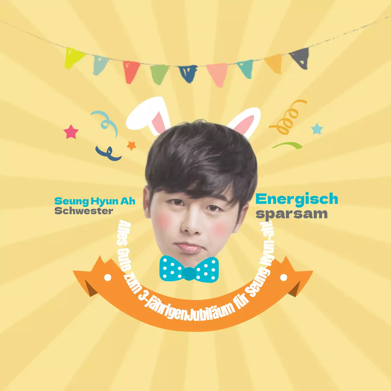 Alles Gute zum 3-jährigen Jubiläum