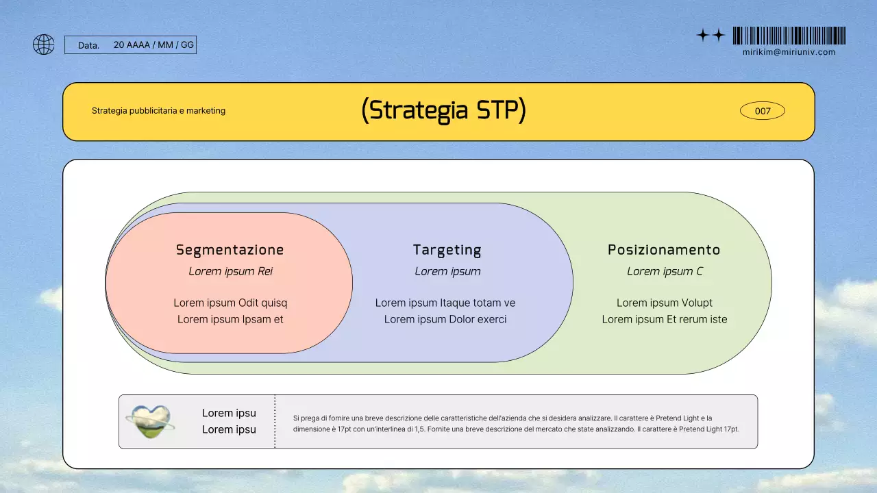 Sky sfondo kitsch pubblicità strategia di marketing relazione