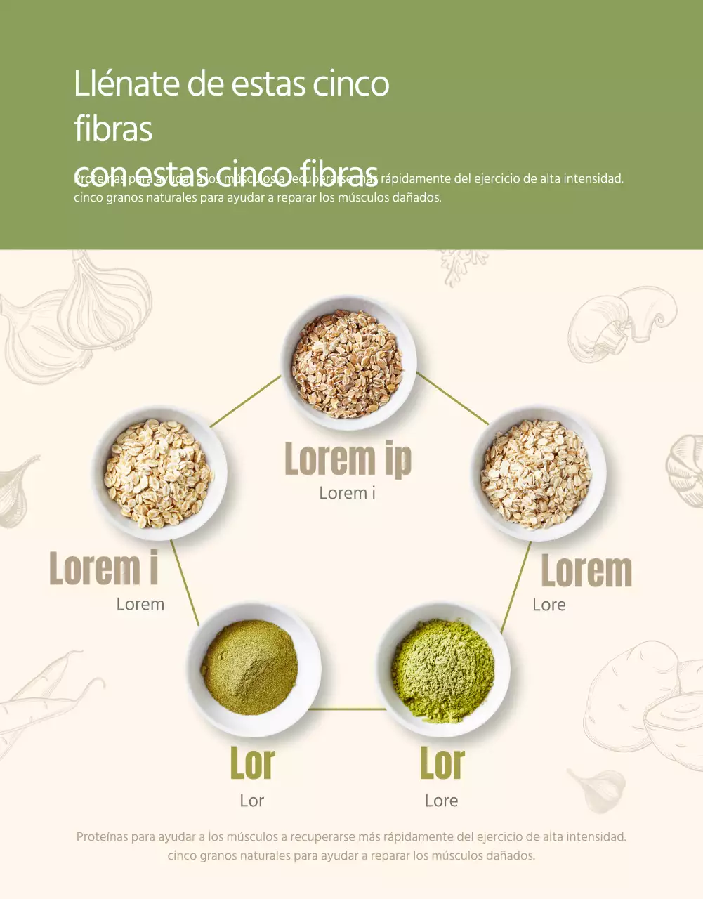 Batido de proteínas de trigo verde