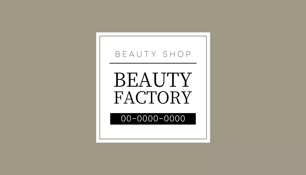 ベージュ シンプル クーポン 名刺