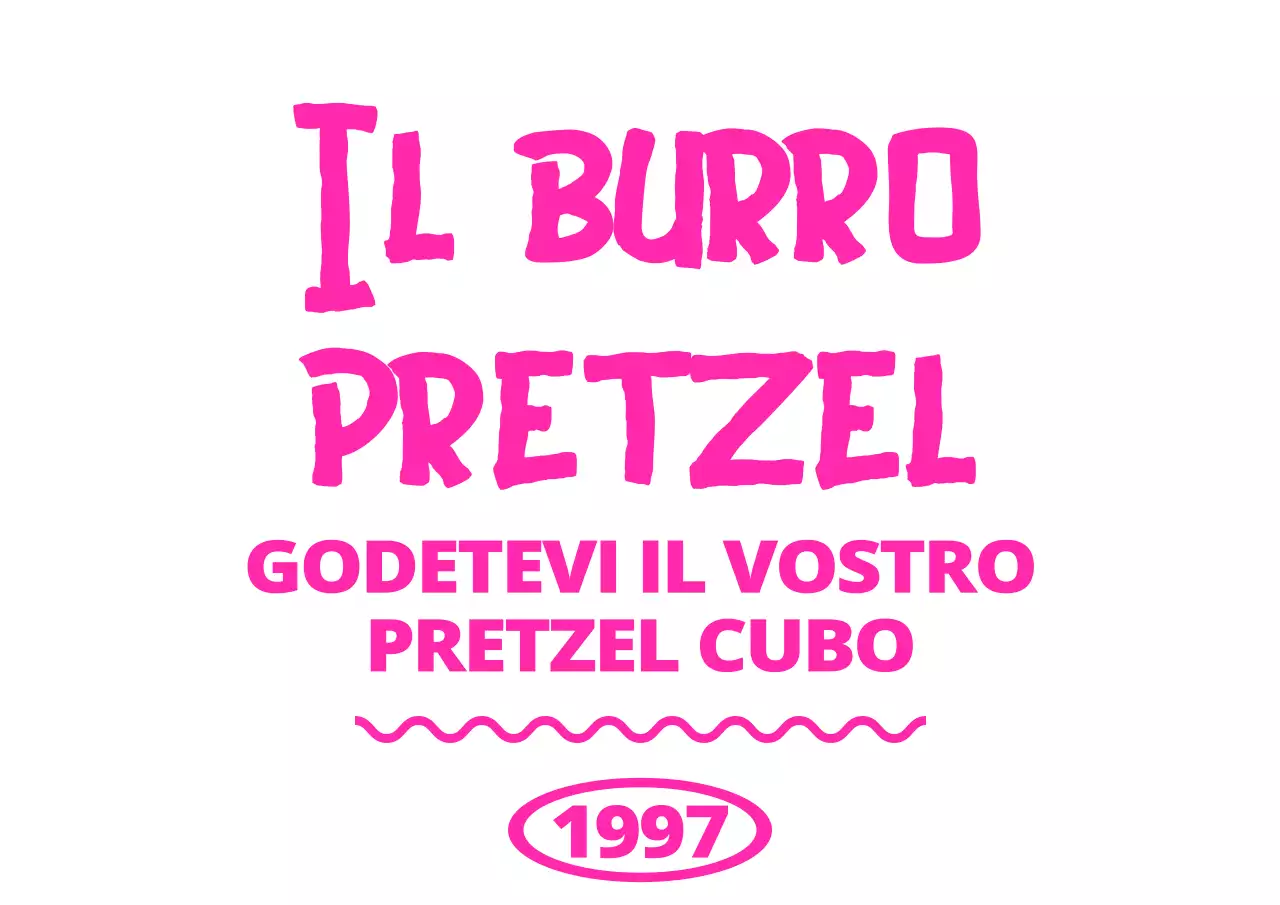 Promuovere un negozio di dolci in rosa caldo con testo in inglese