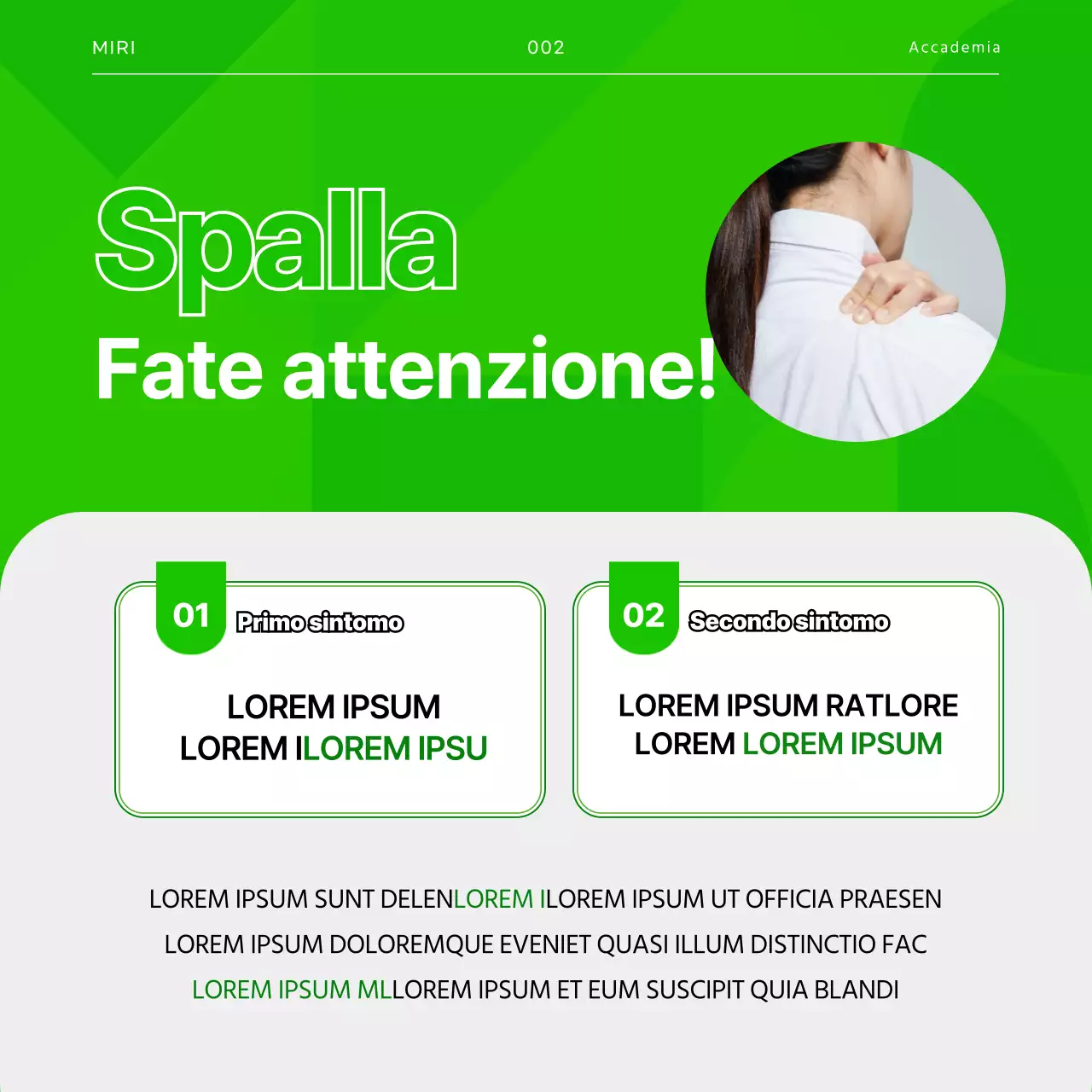 Infortuni da golf in verde e grigio