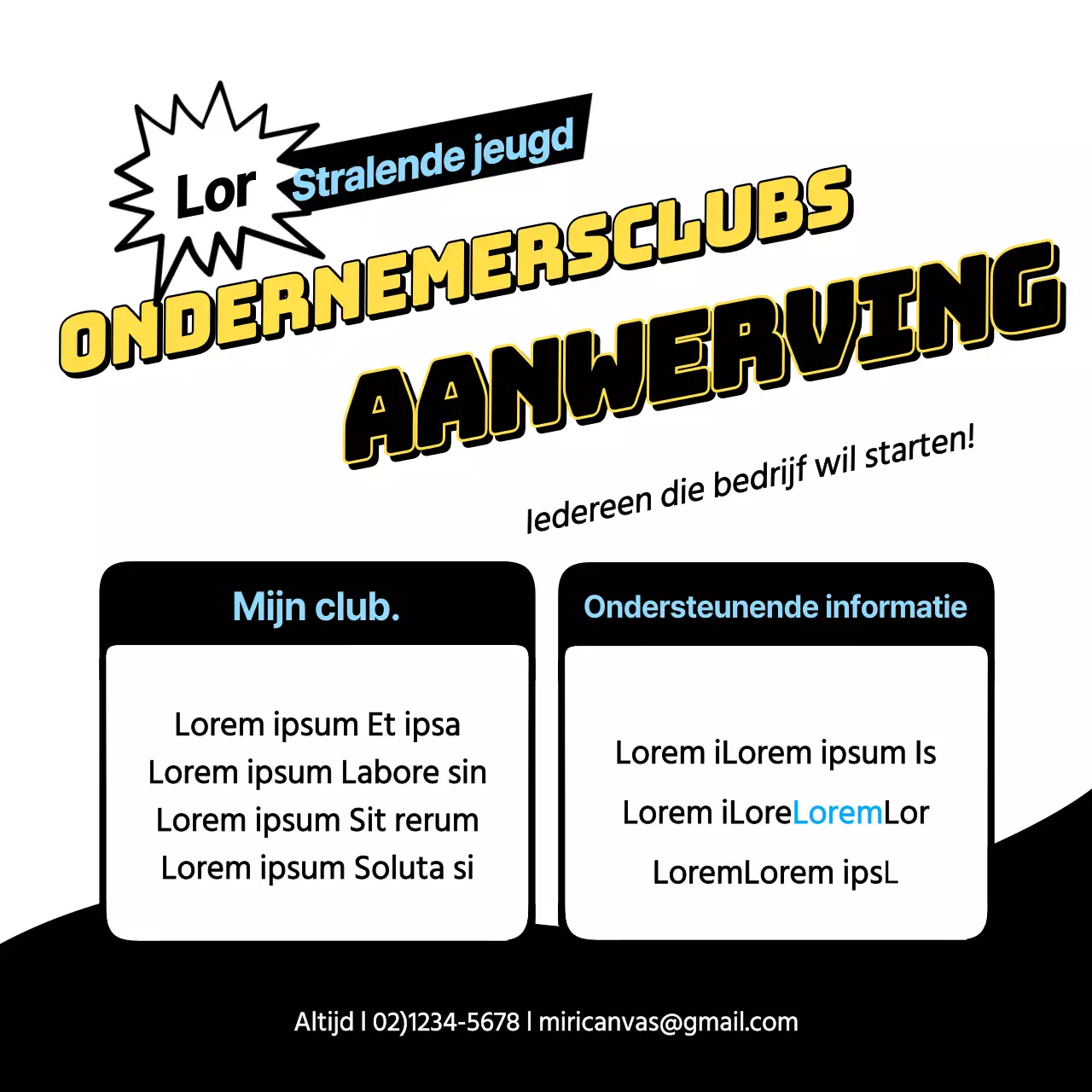 Werven van nieuwe ondernemerschapsclubs