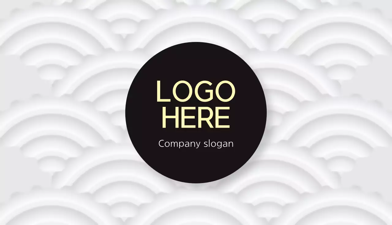 黒 モダン ビジネス 名刺