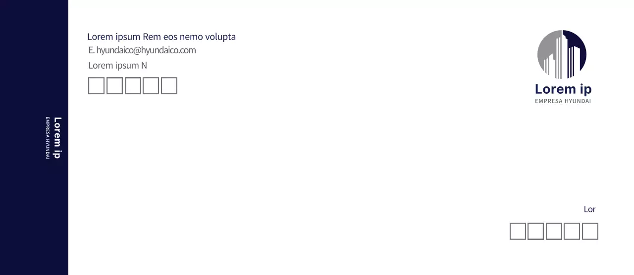 Azul Marino Corporativo Moderno