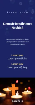 Un servicio de Navidad bendecido