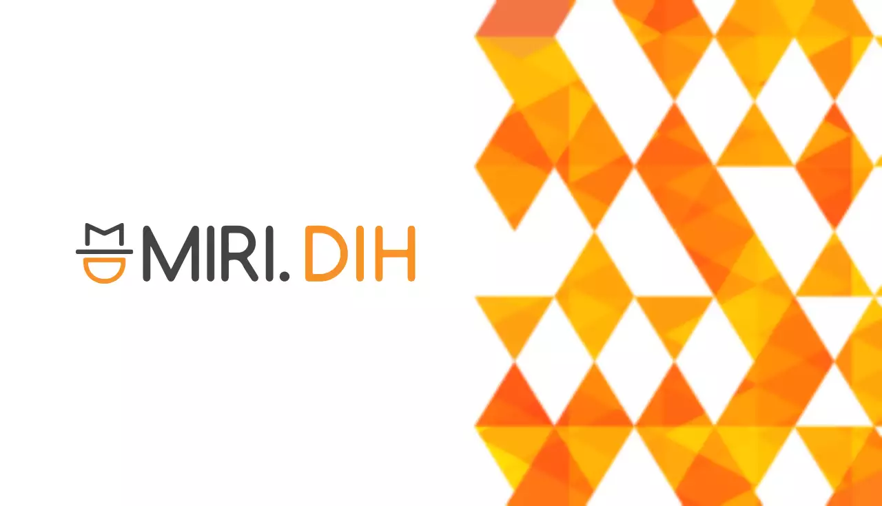 オレンジ 幾何学 ビジネス 名刺