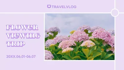 Purple Elegant Travel Promotion YouTube Thumbnail