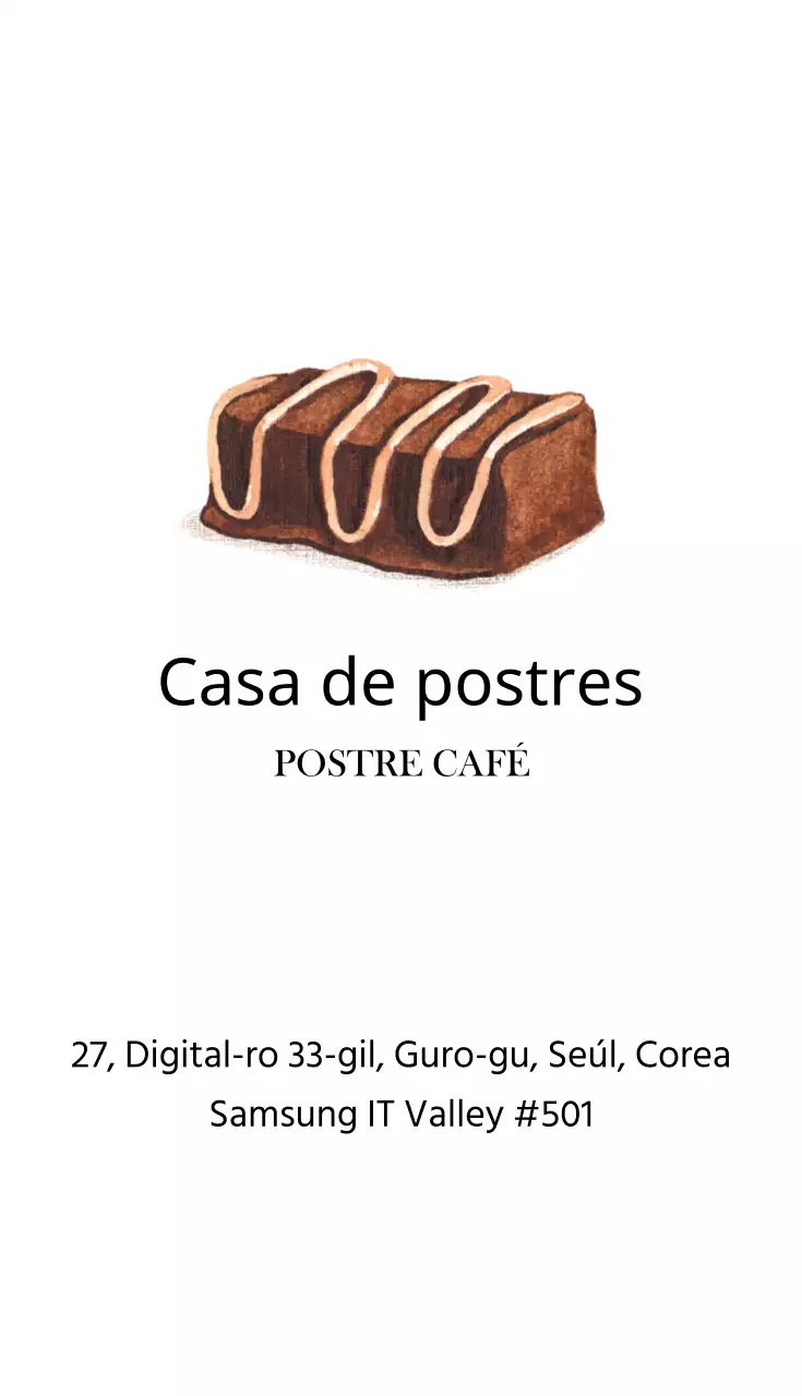 Postres de la casa