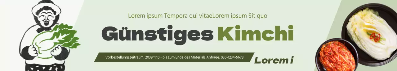 Günstiges Kimchi