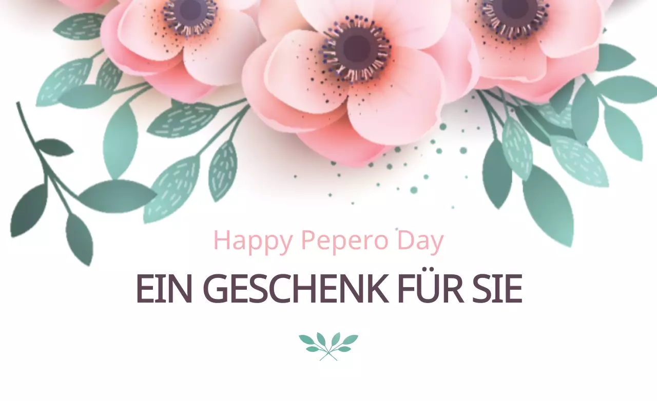 EIN GESCHENK FÜR SIE