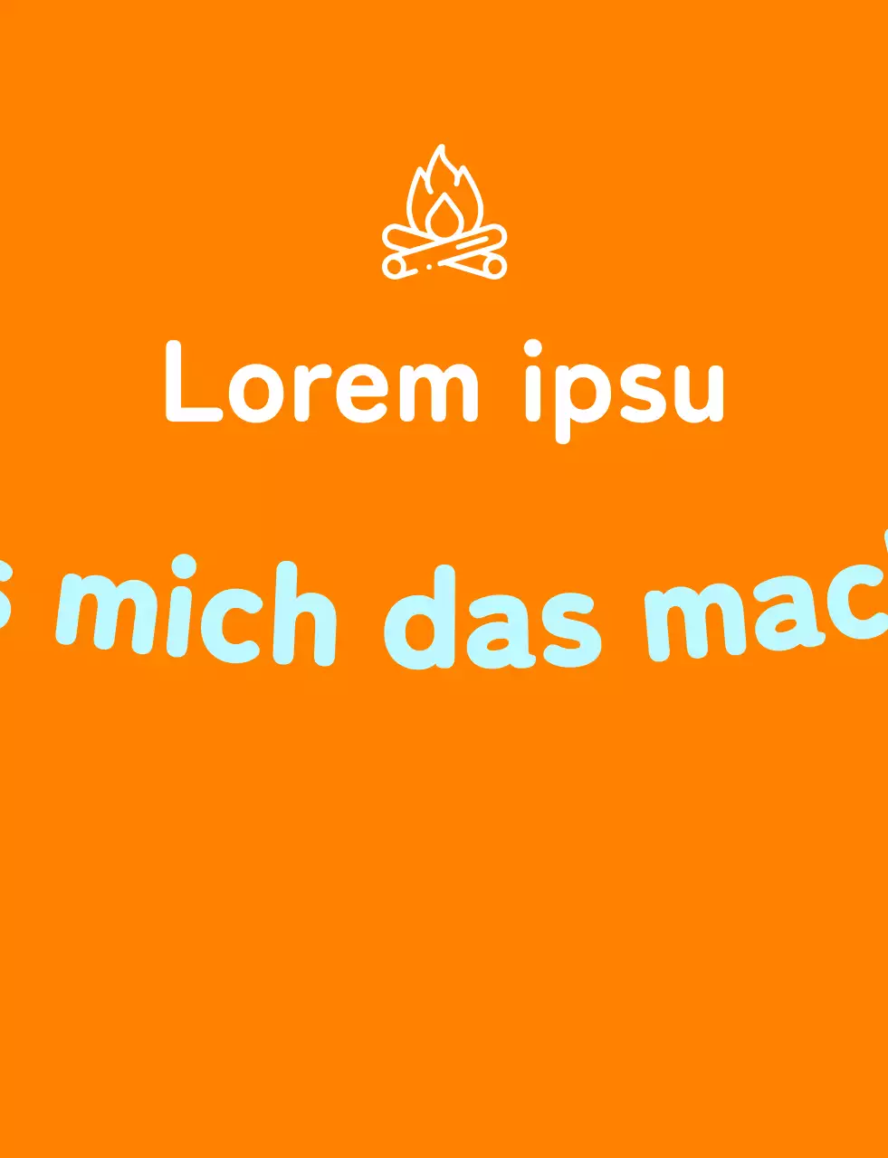 Hellblaues Natur-Campingplatzpersonal-Outfit