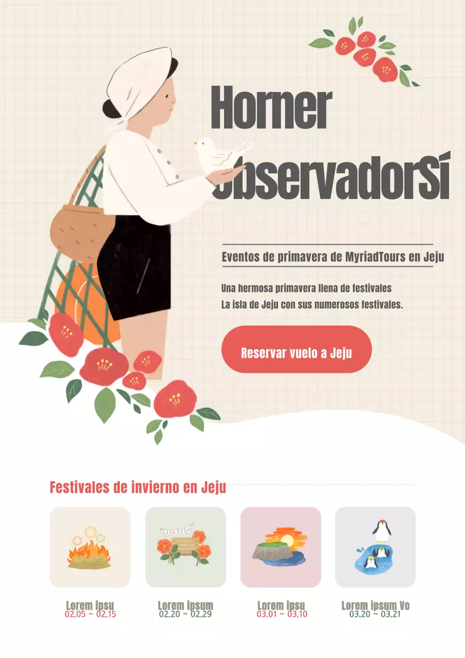 Ver cerezos en flor en primavera