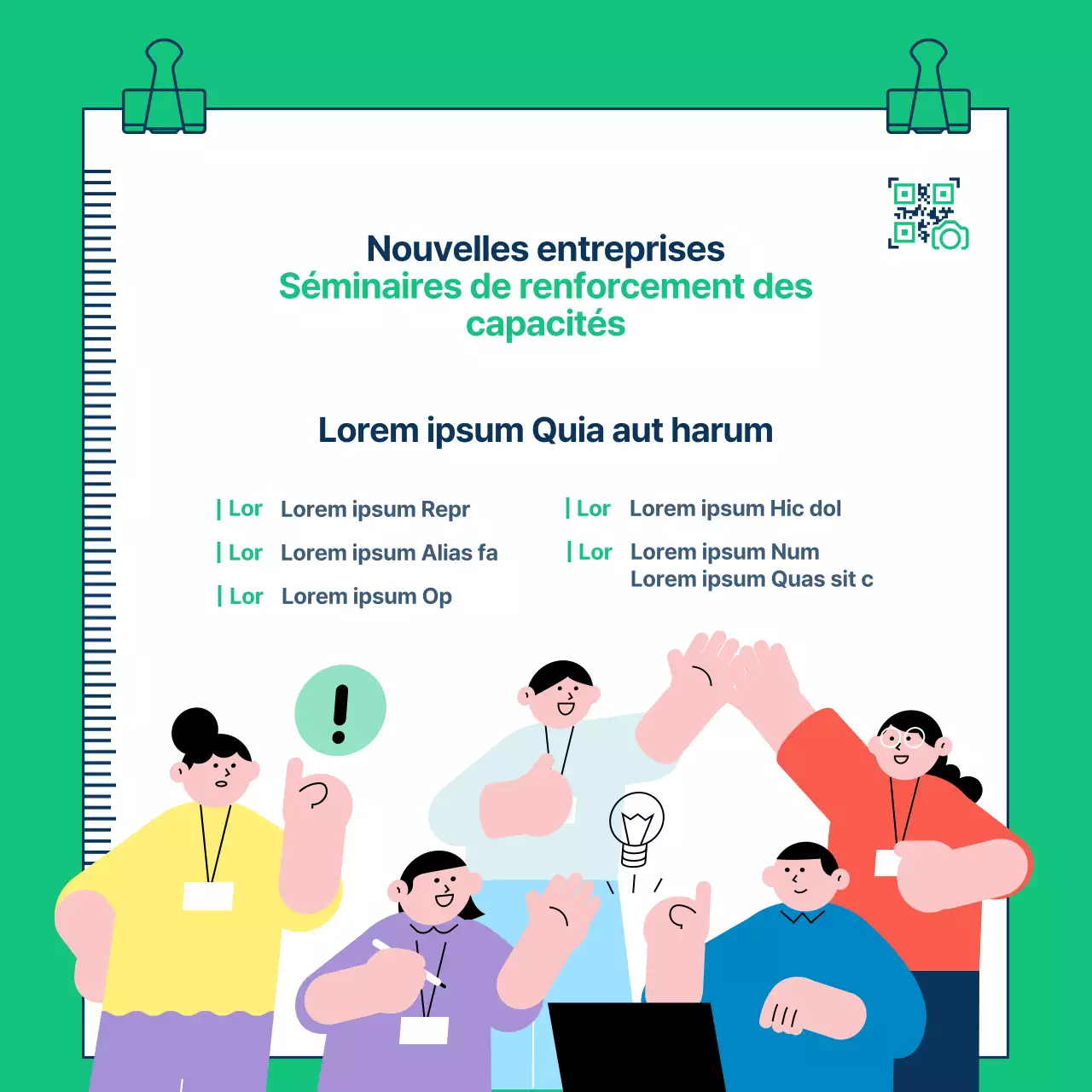 Séminaire de Greentone sur les start-ups