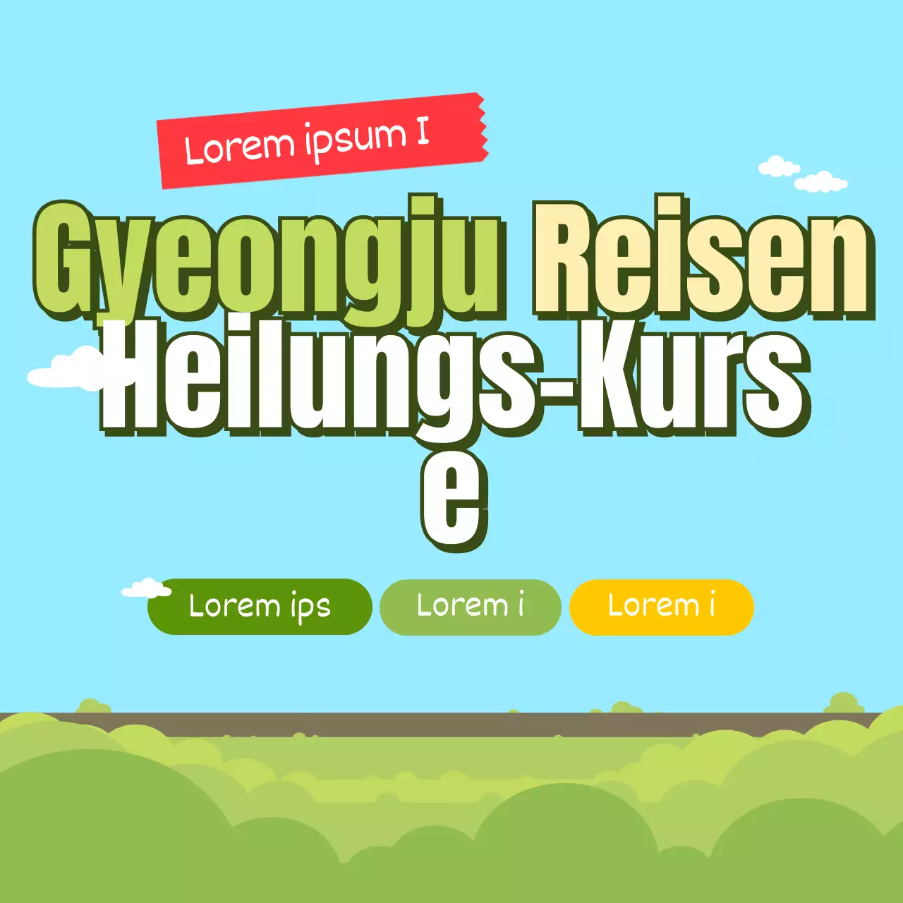 Gyeongju Reise-Heilungs-Kurs