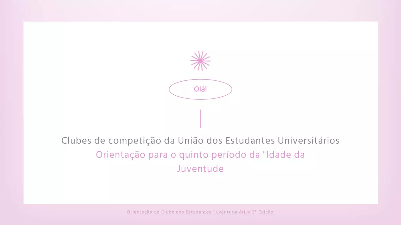 Um guia cor-de-rosa e limpo para a orientação de clubes