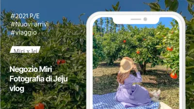 Miniatura di YouTube per un vlog su un centro commerciale di moda pulita