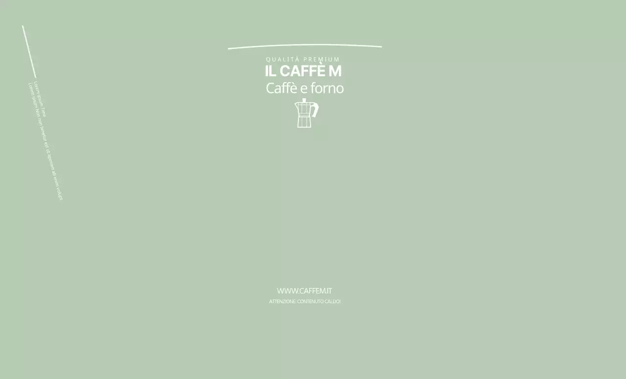 illustrazione verde caffè pulito