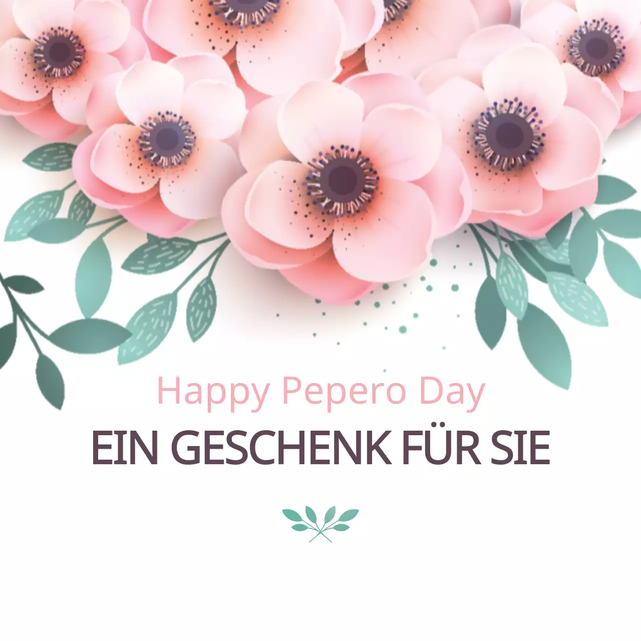 EIN GESCHENK FÜR SIE