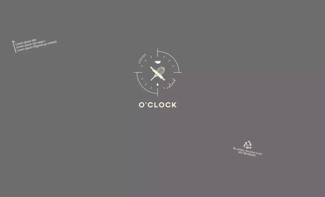 Kafe Roti Ikon Rapi Abu-abu