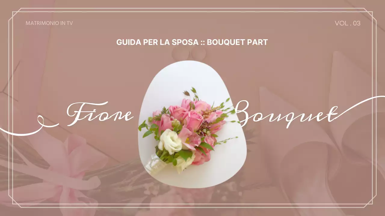 Concetto di rivista di matrimonio semplice e lussuoso in colori pastello YouTube Thumbnail