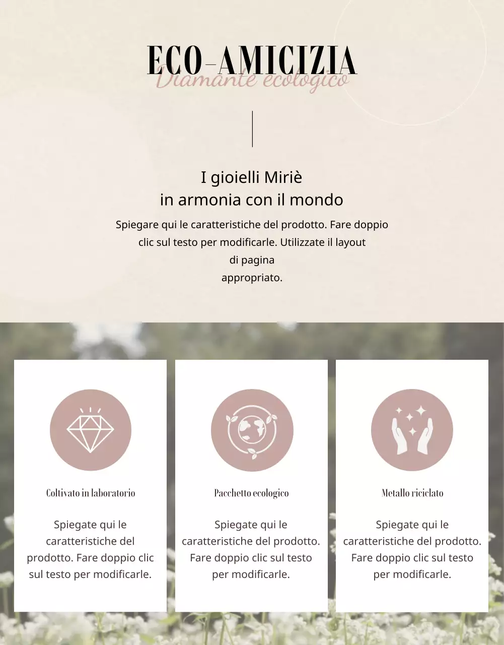 Per saperne di più sui gioielli con diamanti naturali dai toni tenui e dal processo eco-compatibile