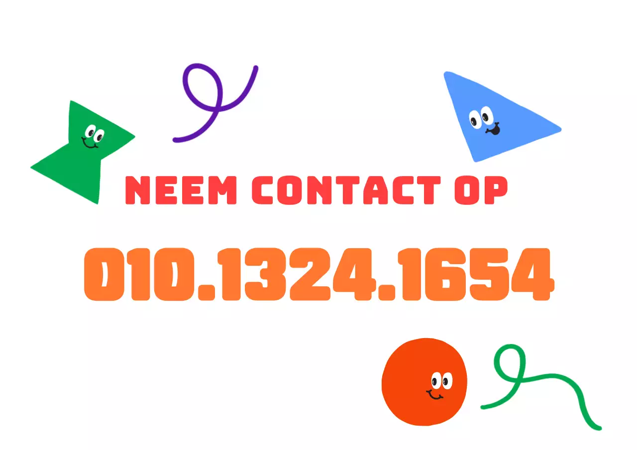 Een promotioneel ontwerp voor een Engelse taalschool met een verscheidenheid aan kleurrijke personages.